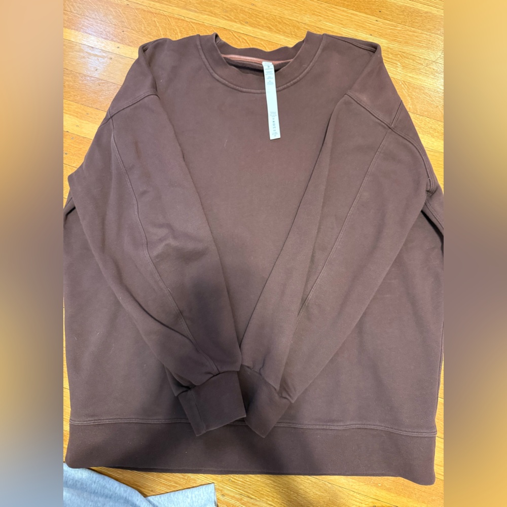 Lululemon Brown Crewneck